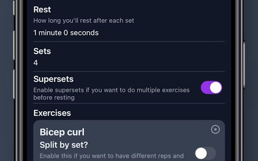 Stryde AI Workout Generator