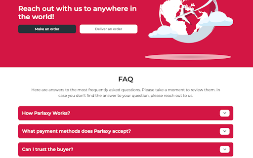 Parlaxy: Simplifying Global Purchases