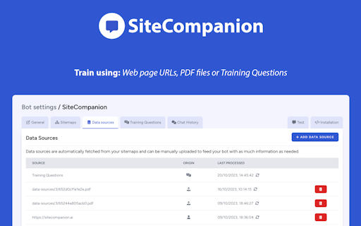 SiteCompanion