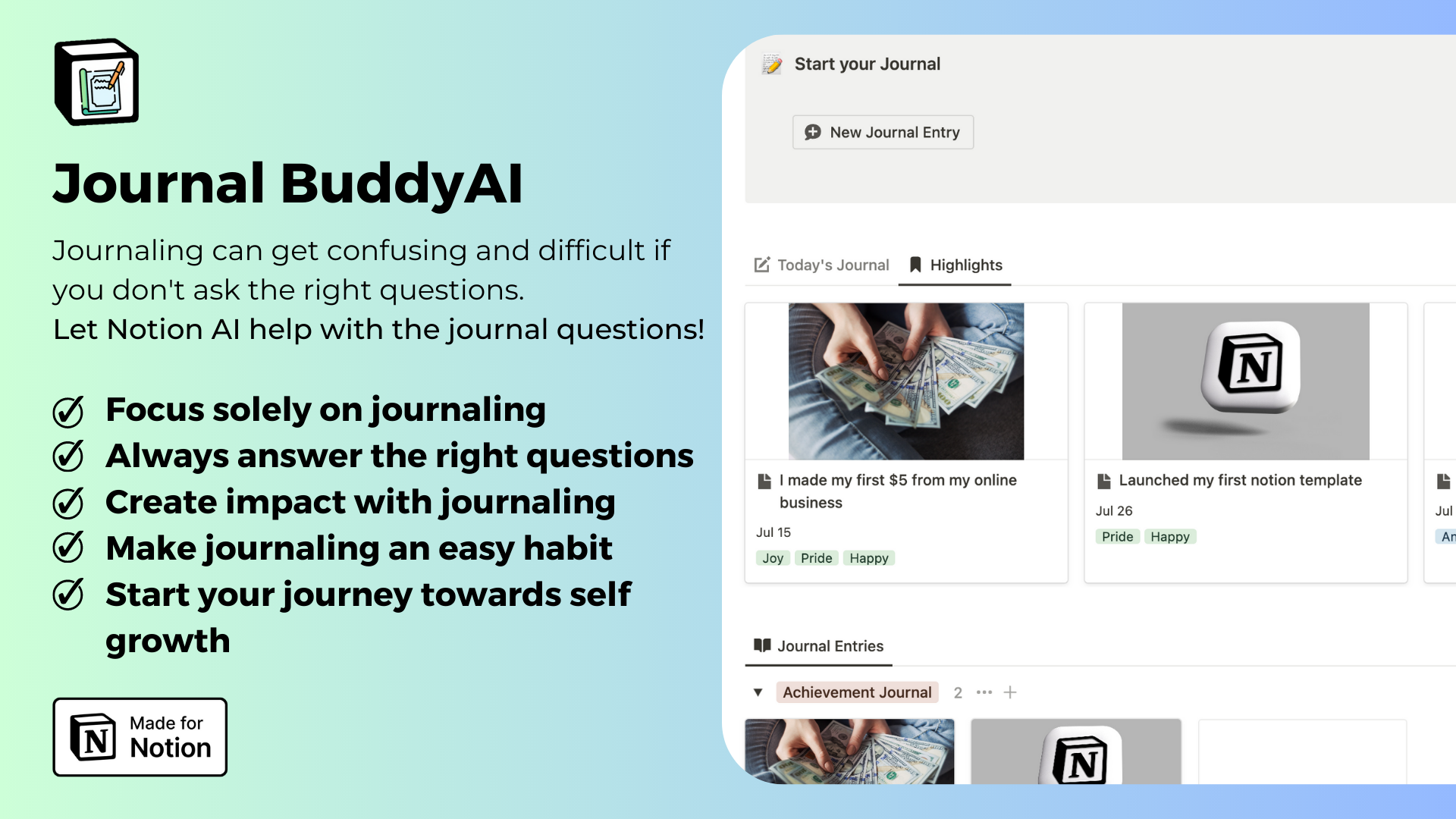 Journal BuddyAI