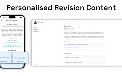 Sara - AI Tutor & Exam Planner