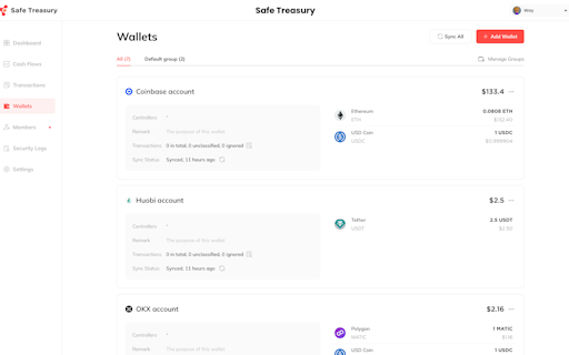 Safe Treasury