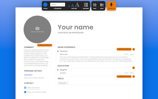 Resume Maker Online 3.0