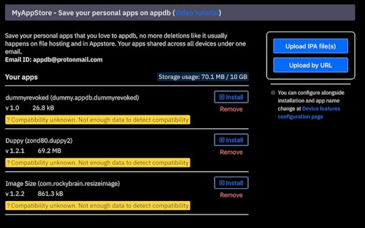 appdb.to - alternative App Store for iOS
