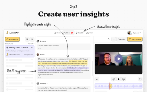 Meeting Recorder for Product Teams