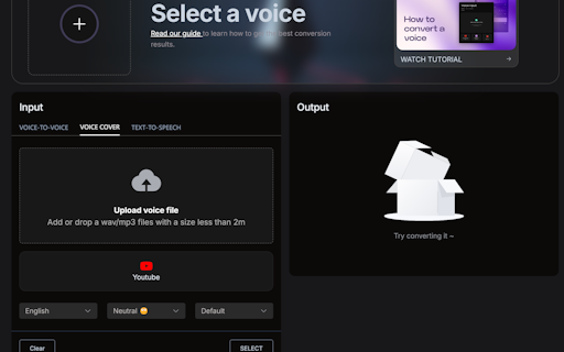 AI Voice Cover