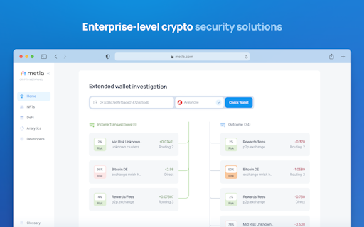 Crypto Notifications for Metamask