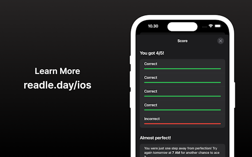 Readle for iOS
