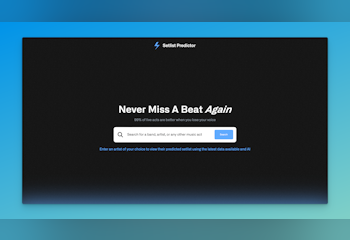 Setlist Predictor