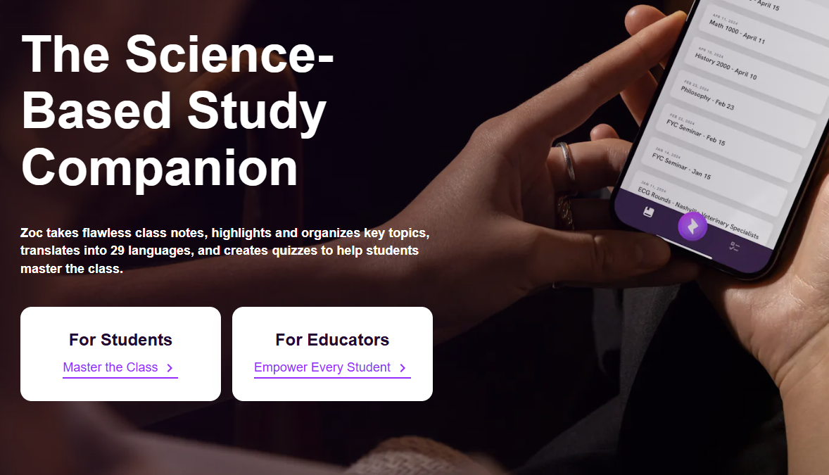 Zoc.ai - Better Grades | Ethical AI