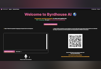 Real-time Voice Translation by Byrdhouse