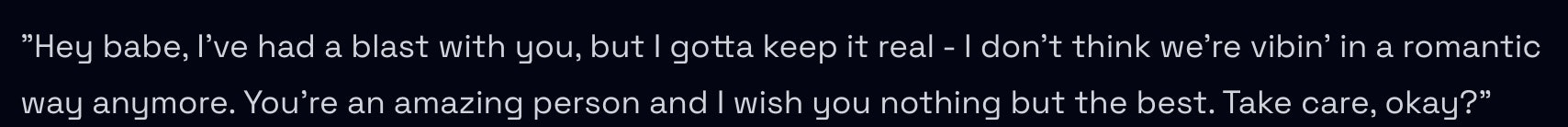 How To End It - Generate Breakup Texts