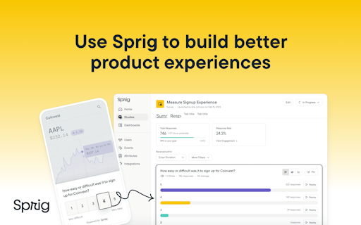 Sprig Replays & AI User Insights