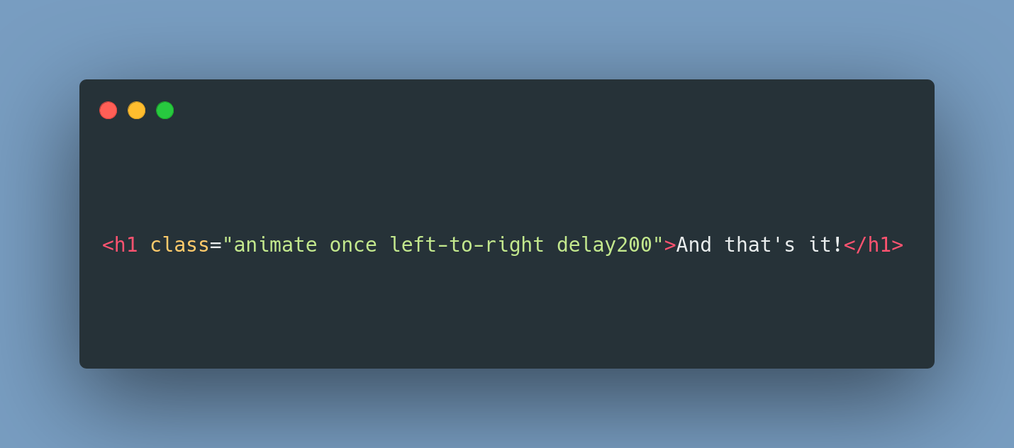 Scroll animations CSS library