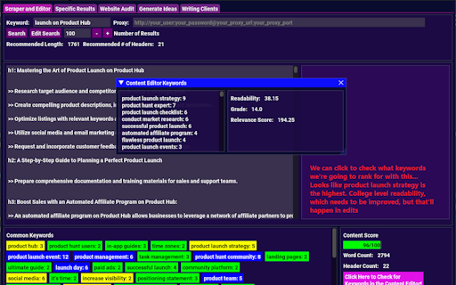 Back SEO Marketing Software