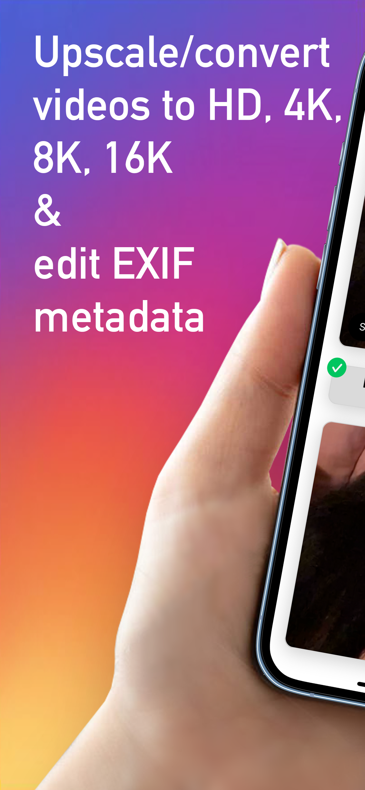Video Upscaler 16K & Converter