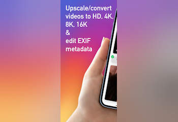 Video Upscaler 16K & Converter