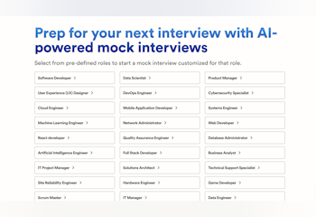 Mock Interviews by Adaface
