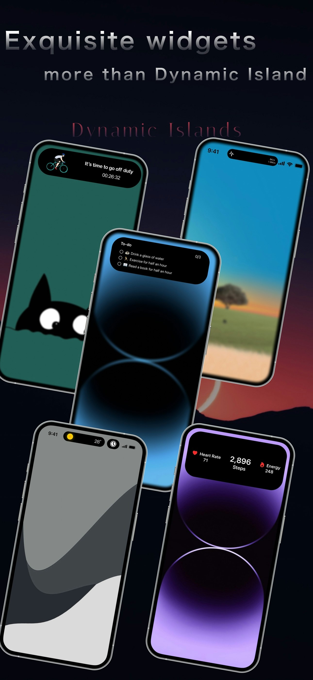 Island Widgets+ Screen Widgets