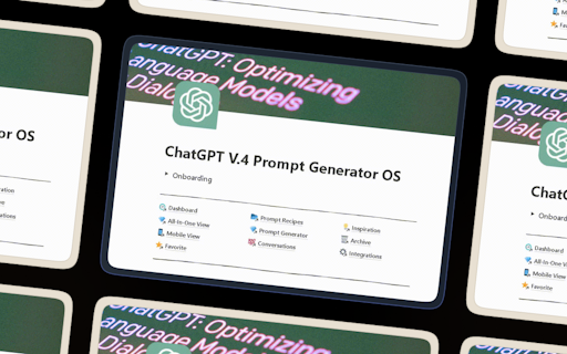 ChatGPT Prompt Generator OS