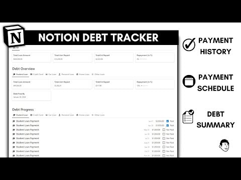 Notion Debt Tracker