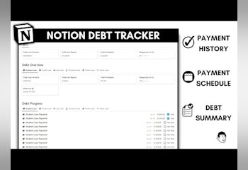 Notion Debt Tracker