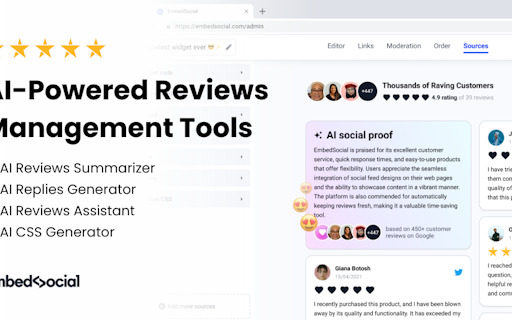 AI Reviews Management by EmbedSocial