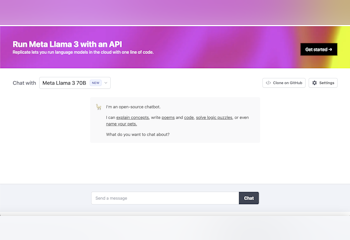 Chat with Meta Llama 3