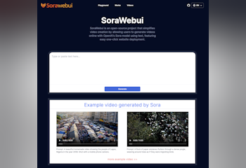 SoraWebui