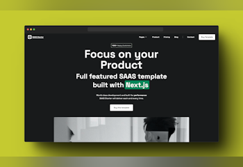 Nextjs SAAS Landing Page Kit