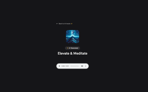 AI meditations by NSDR.co