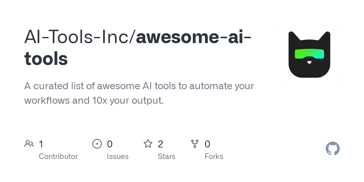 Awesome AI Tools