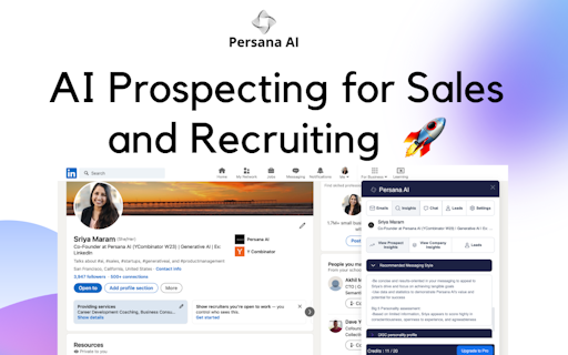 Prospect with Persana AI