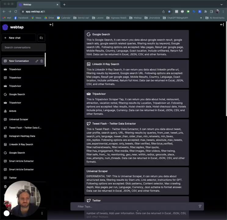 Webtap - AI Web Scraper