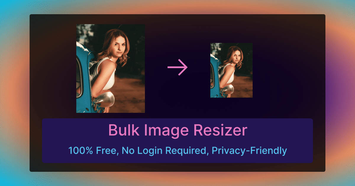 Bulk Image Resizer
