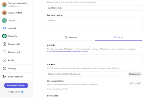 Poe API
