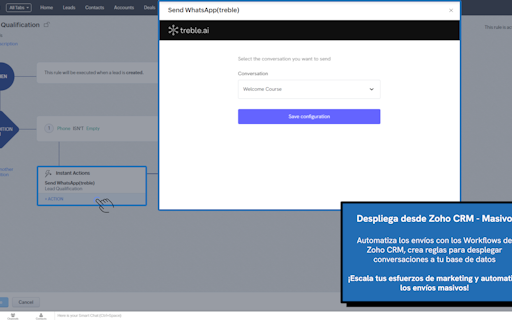 Treble.ai + Zoho CRM