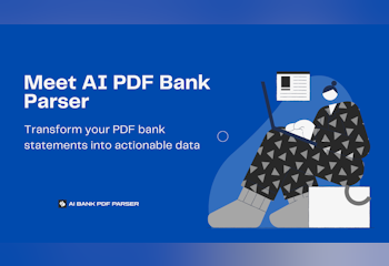 AI PDF bank statement parser