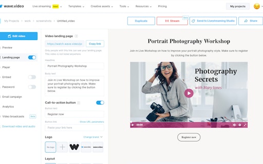 Video Hosting the way you want it