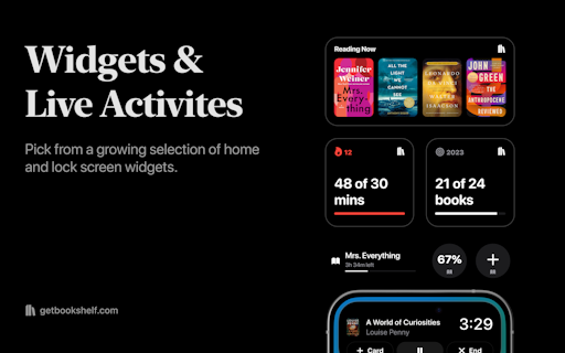 Bookshelf: A Better Reading Tracker