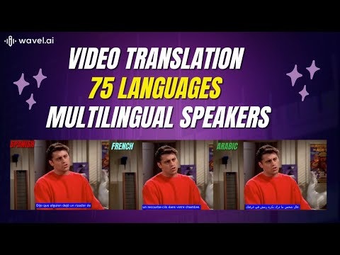 Video Translator by Wavel AI