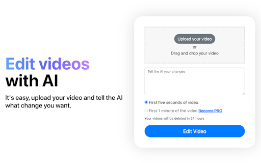 Video Editor AI