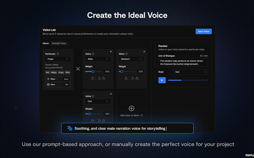 Voice Director by Replica Studios