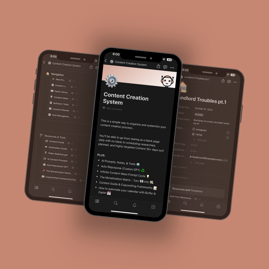 Notion Content Creation System