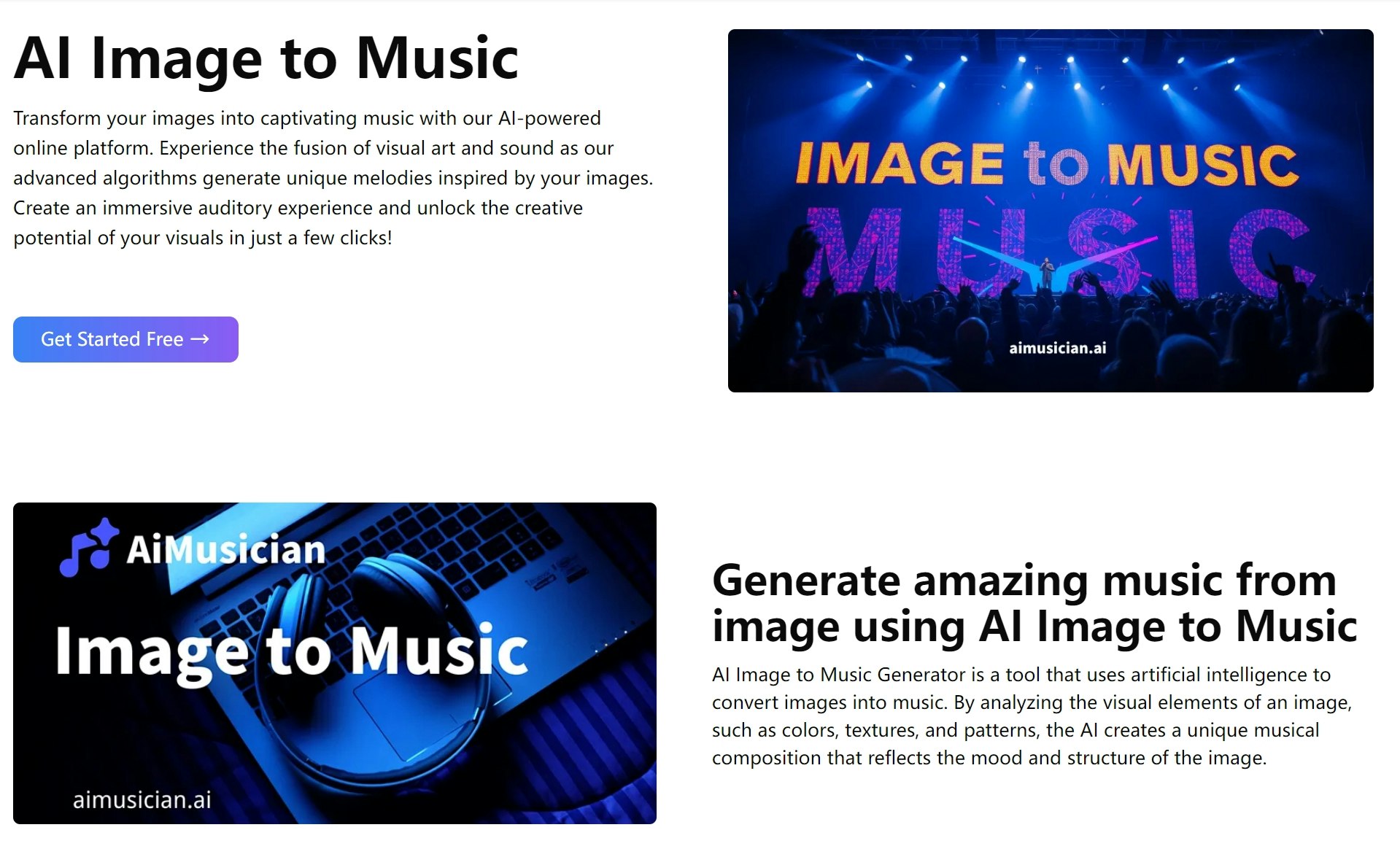 AI Image to Music