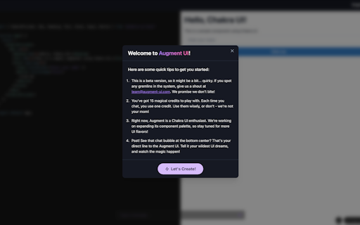 Augment UI