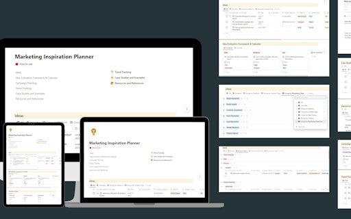 Marketing Inspiration Planner