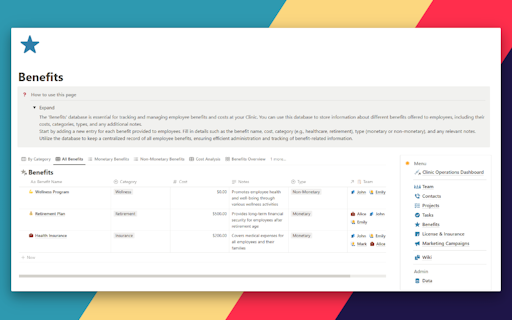 Clinic Operations Dashboard