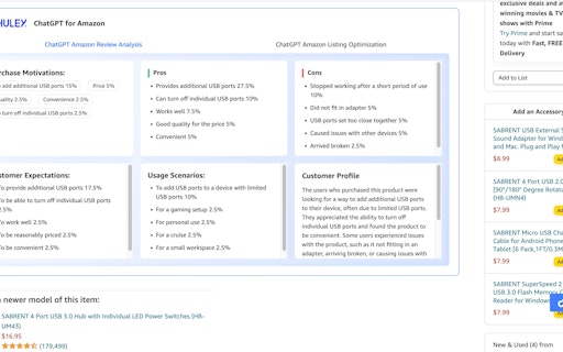 ChatGPT for Amazon