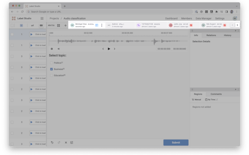 Label Studio 1.8.0 Release